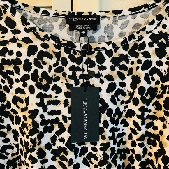 Leopard print long sleeves top - Picture 9 of 9